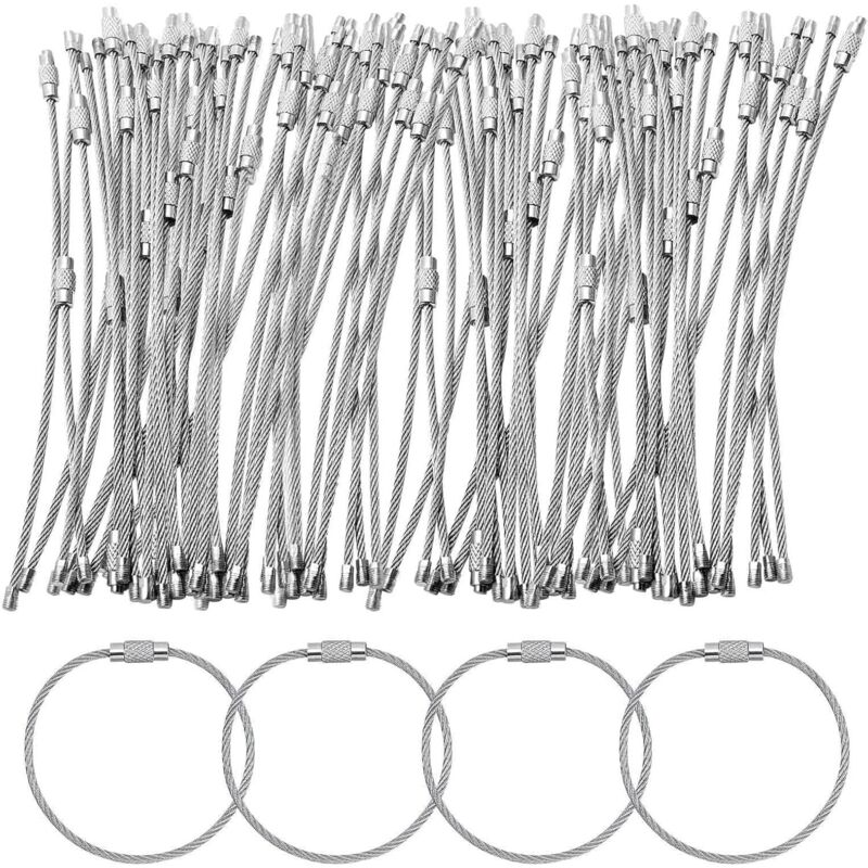 Schlüsselanhänger, 60 Stück Schlüsselanhänger, 15cm Schlüsselanhänger, Schlüsselclips