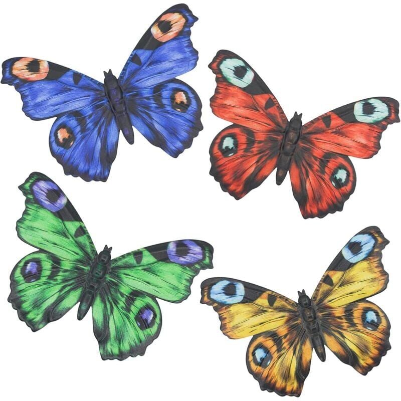 Schmetterlinge, Gartendekoration für draußen, Wanddekoration aus Metall, Wohnzimmer, Küche, Design-Dekoration, Schlafzimmer-Dekoration, Rahmenstatue,