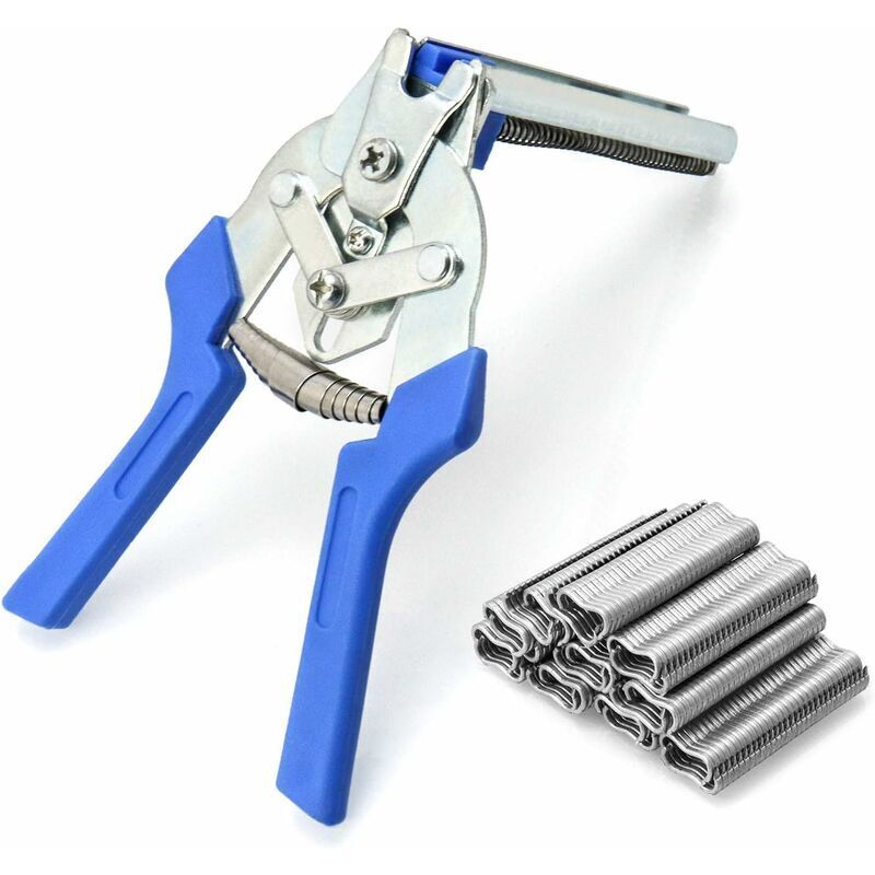 Nazalus-Hot Sale-Schnellzaun-Clip für dünne Maschendrahtbefestigung, Gartenzaun-Clips-Klemme, Maschendraht-Clip + 600 Clips für