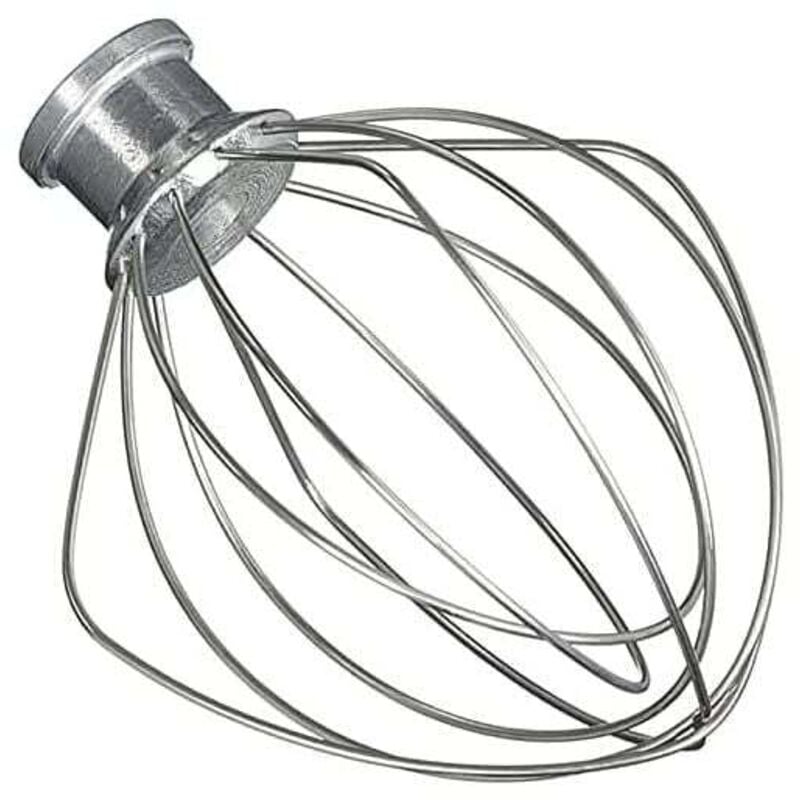 Odipie - Schneebesen aus Edelstahl, kompatibel mit Kitchen Aid K45WW WP9704329 KSM150 KSM160 K45 KSM90 Roboterzubehör