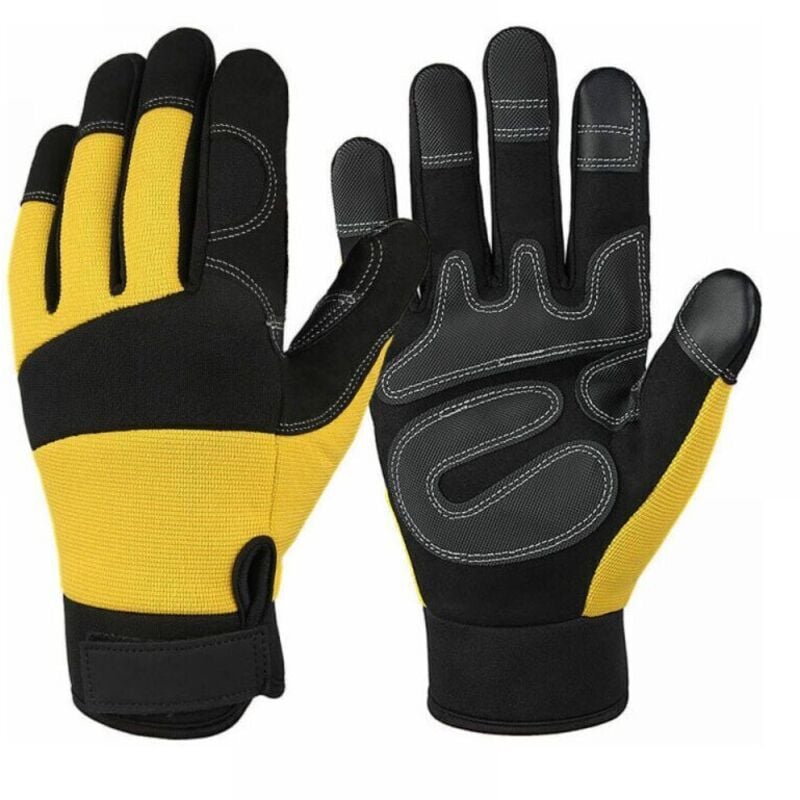 Schnittfeste Handschuhe für Kettensägen, Forsthandschuhe (Kettensägen & Gartengeräte) (l) Ymyny