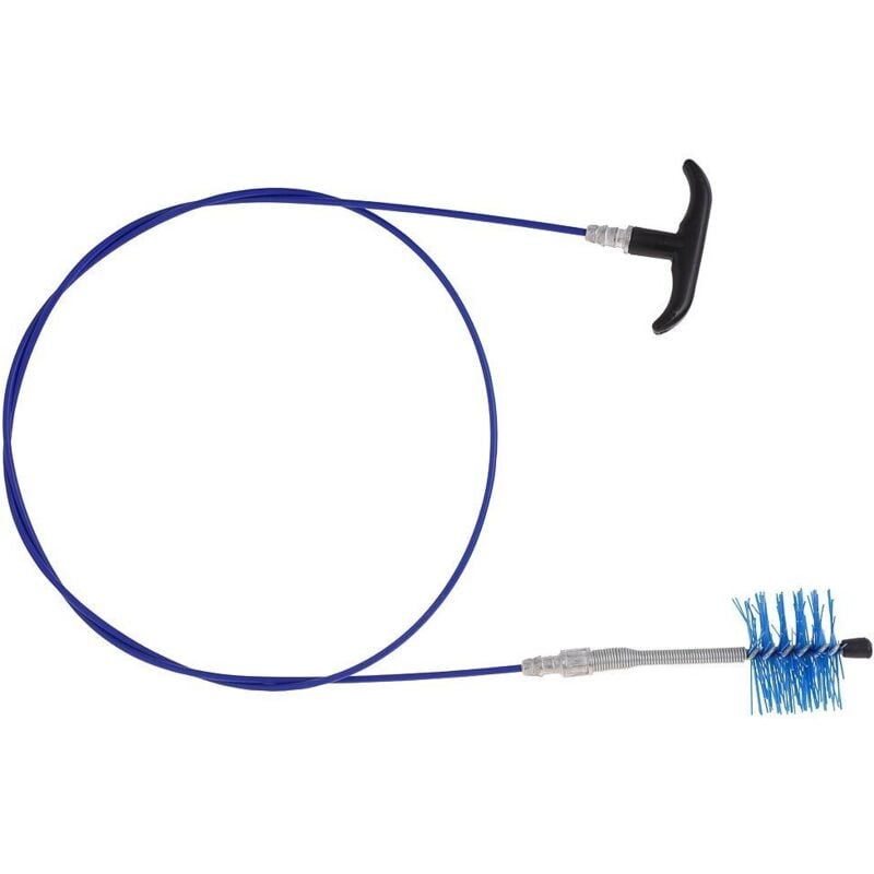 Schornsteinfeger-Bürsten-Set für Pelletöfen, 2 Meter x 80 mm.