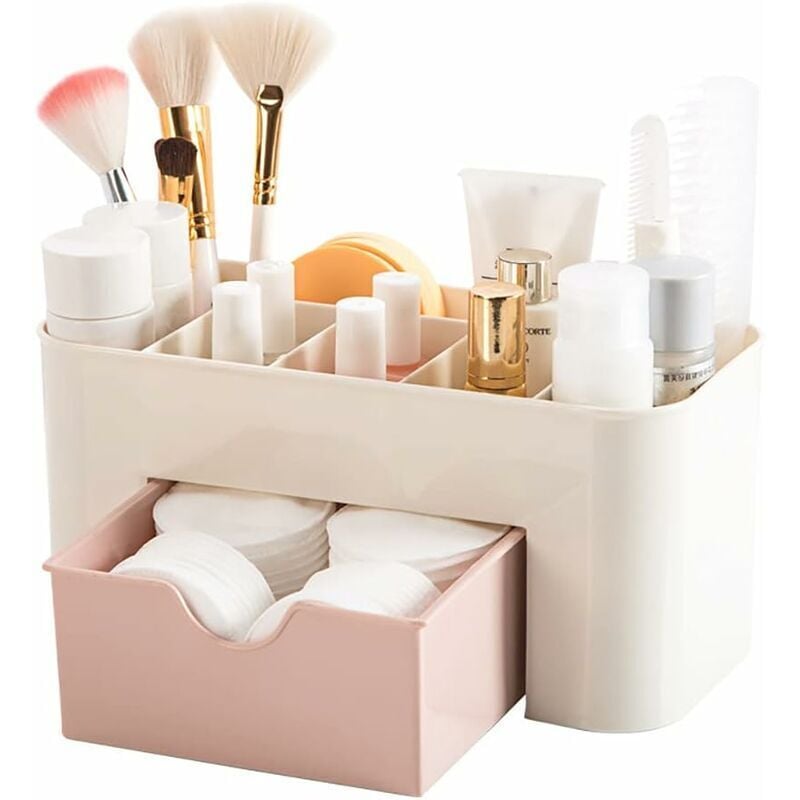 Schreibtisch-Make-up-Organizer mit Schubladen, Beauty-Aufbewahrungsbox, Schreibtisch-Organizer, Schreibtisch-Aufbewahrungsbox, Make-up-Organizer