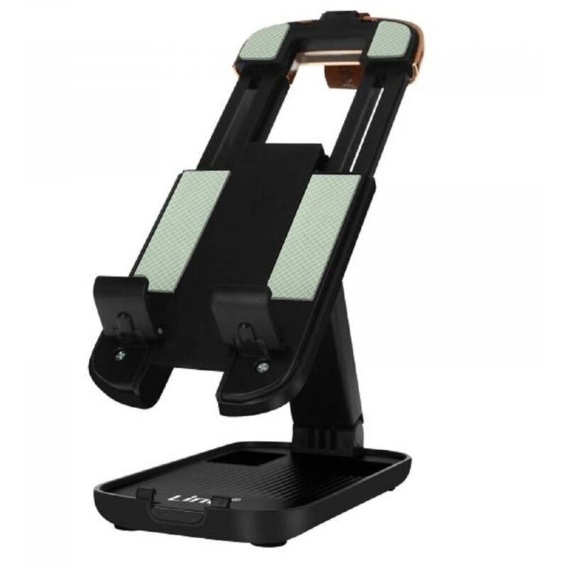 Trade Shop Traesio - Trade Shop - HD3572 Verstellbarer, faltbarer Tischständer für Smartphones und Tablets -