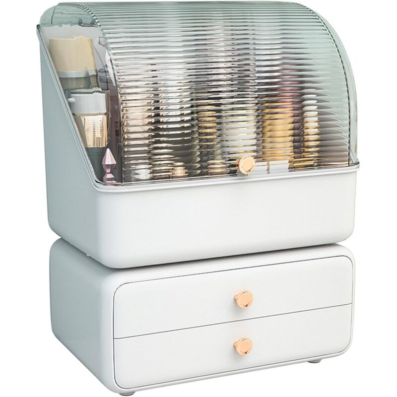 Schubladen-Organizer für Kosmetik, Make-up, Schmuck, Lippenpflege und Hautpflege, Desktop-Aufbewahrungsbox für Schminke und Schmuck,