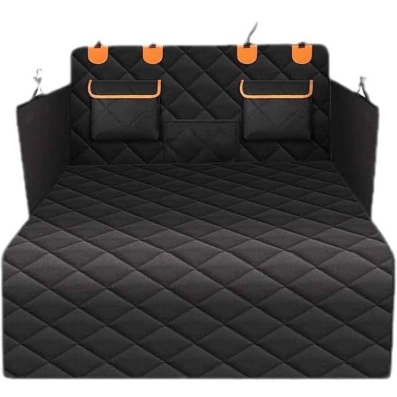 Schutzabdeckung für den Kofferraum des Autos, reißfest und wasserdicht, waschbare rutschfeste Hundematte mit seitlichem Schutz, universell für Autos