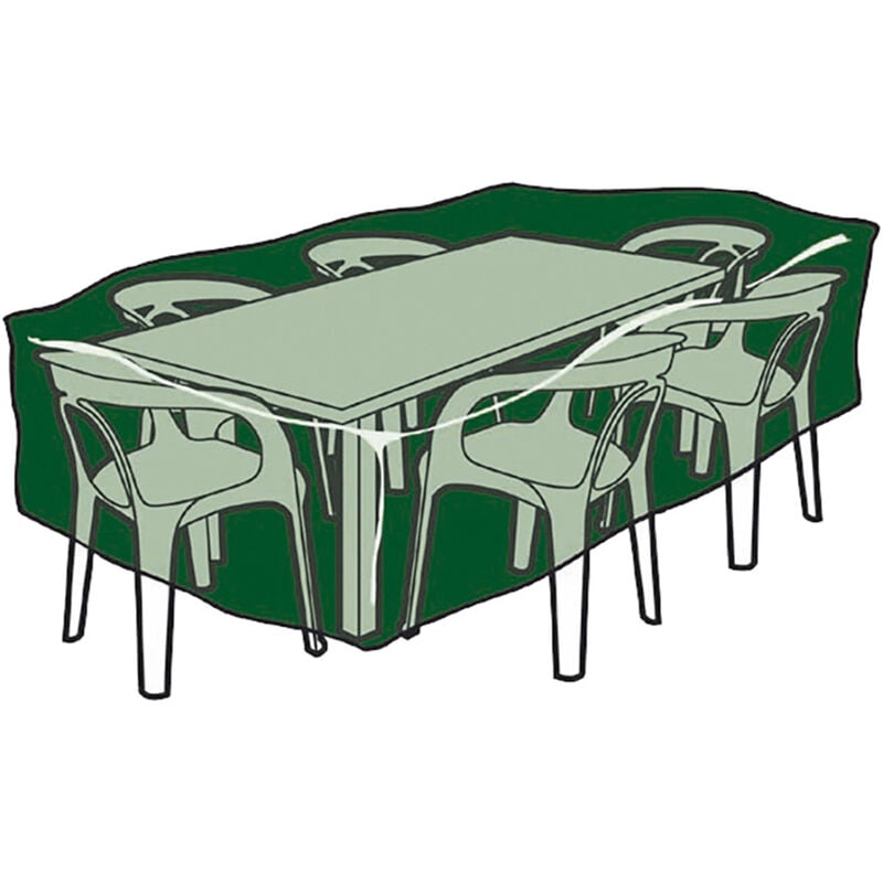 Schutzhülle. Tisch- und Stuhlhussen 130x79x71cm 100gr/m².