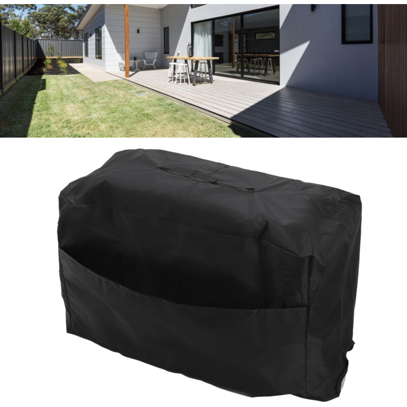 Schutzhülle aus Polyester für Schweißgerät 190T, silberfarben, wasserdicht, UV-beständig, schwarz, 50 x 25 x 31 cm (19,7 x 9,8 x 12,2 Zoll)