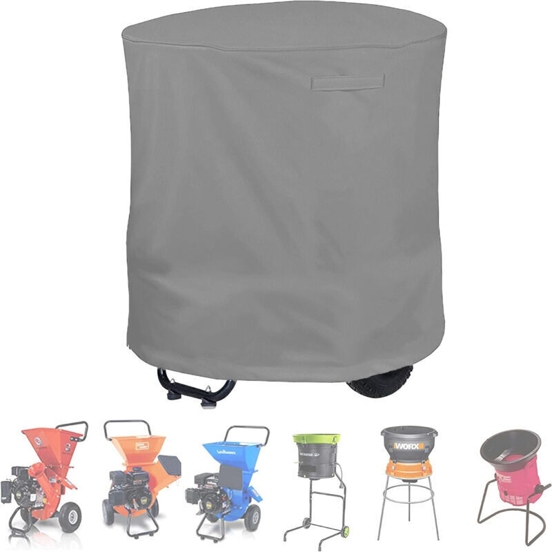 Schutzhülle für Holzspalter – 85 x 110 cm – Wasserdicht – Staubdicht – Für Holzspalter – Grau