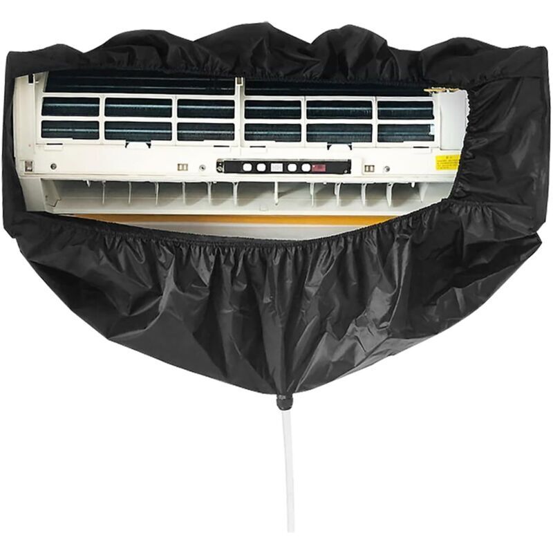 Schutzhülle zur Reinigung von Klimaanlagen für den Innenbereich, wasserdichte und staubdichte, wandmontierte Reinigungshaube für Klimaanlagen mit