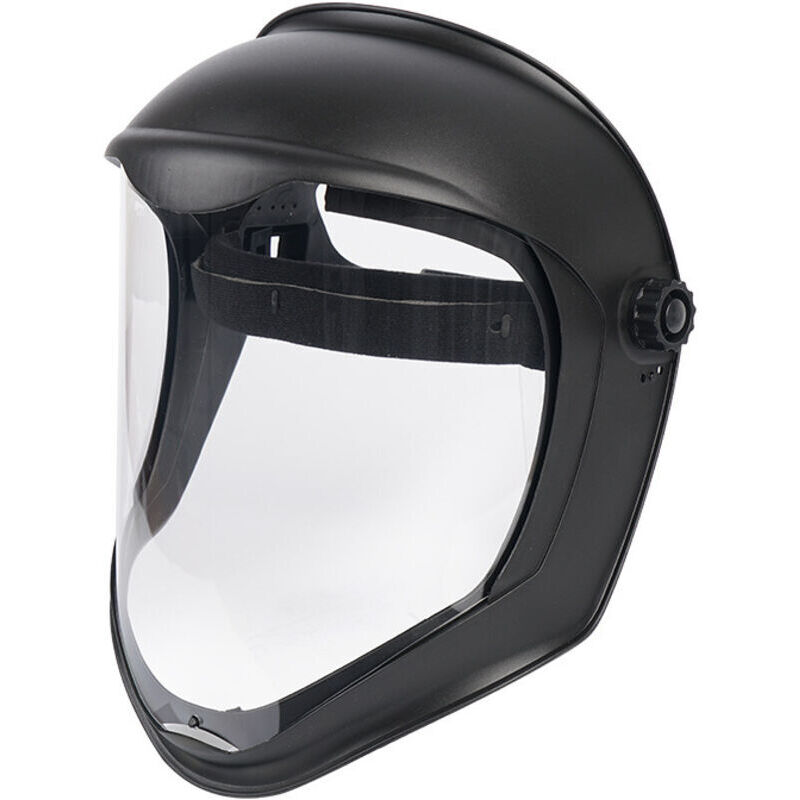 Schutzmaske, beschlagfrei, stoßfest, Arbeitsschutz, hochauflösende, transparente, spritzwassergeschützte Maske, staub- und öldampfabweisend