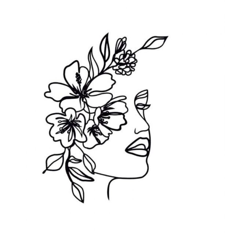 Schwarz 30x40,4cm Abstrakte Kunst Silhouette Dekoration-Malerei Home Art Silhouette-Dekoration Metall Schmiedeeisen Ymyny