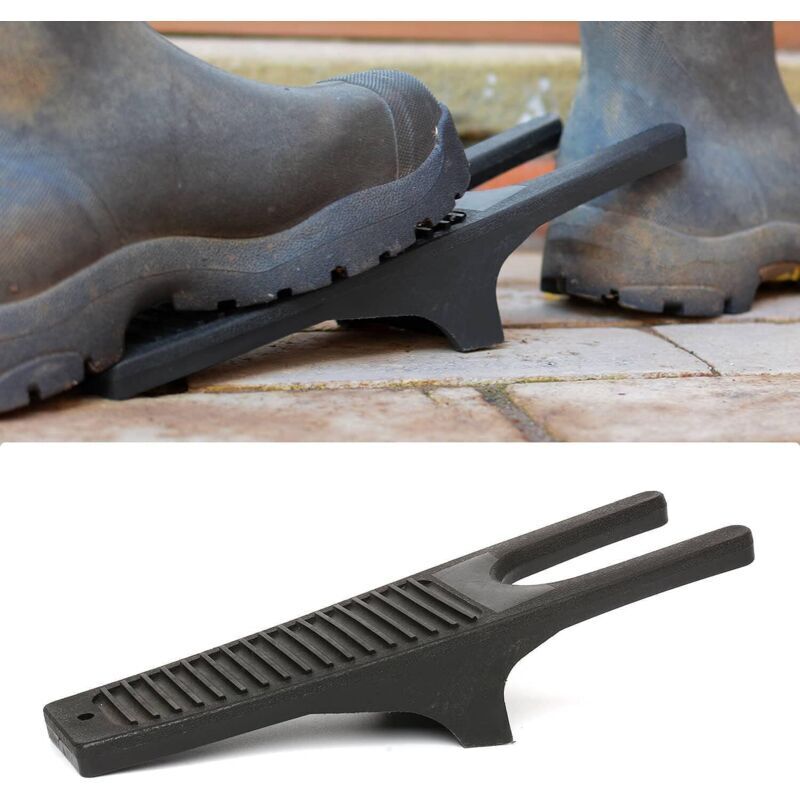 (Schwarz) Stiefelreiniger/Pflegemittel für Gummistiefel, Reitstiefel, Lederstiefel, Stiefelreiniger