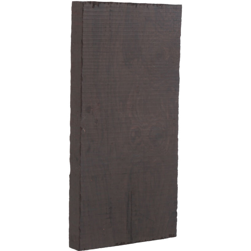 Schwarze Ebenholzplatte für Werkzeuggriffe, Musikinstrumente und Bastelarbeiten – 120 x 60 x 10 mm