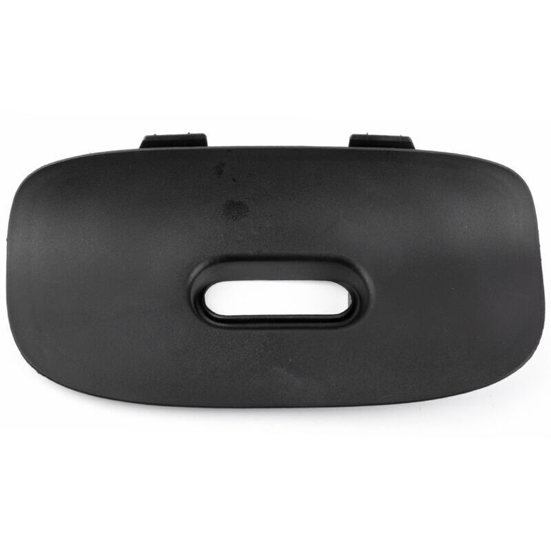 Schwarze Rücklichtabdeckung 51128402327 für E53 X5 2000-2006, schwarze Abdeckung für die hintere Anhängerkupplung, klappbare Anhängerkupplung