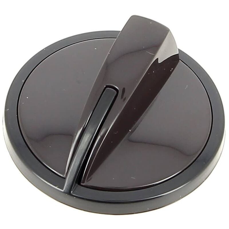 Schwarzer Bedienungsknopf für Geschirrspüler Vedette