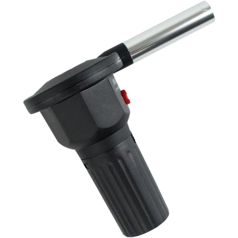 Tonchean - Schwarzer elektrischer BBQ-Ventilator BBQ-Grill-Ventilator Luftgebläse Haartrockner Tragbarer Ventilator Außenluftgebläse