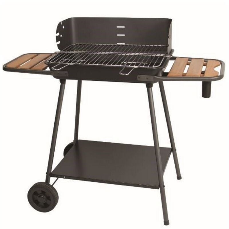 Schwarzer holzkohlegrill 54,5 x 38,5 cm - Somagic - 335537