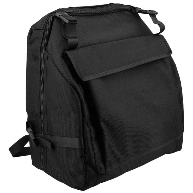 Schwarzer Oxford Akkordeon Koffer Aufbewahrungs Tasche für 48 Bass Akkordeons