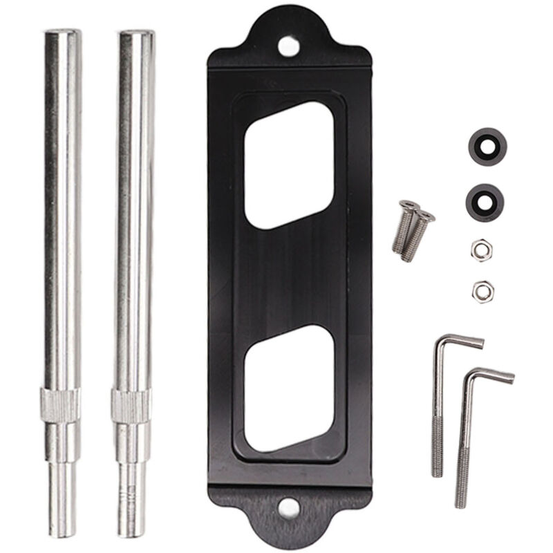 Schwarzes Metall-Autobatterie-Montageset für Civic CRX S2000