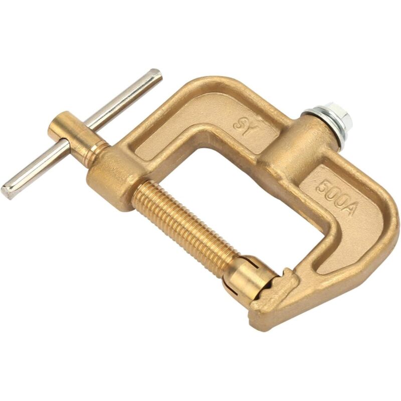 Schweißerdungsklemme G, 500A Erdungsklemme, Schweißerdungsklemme, Messingschweißklemme, für Schweißgerät