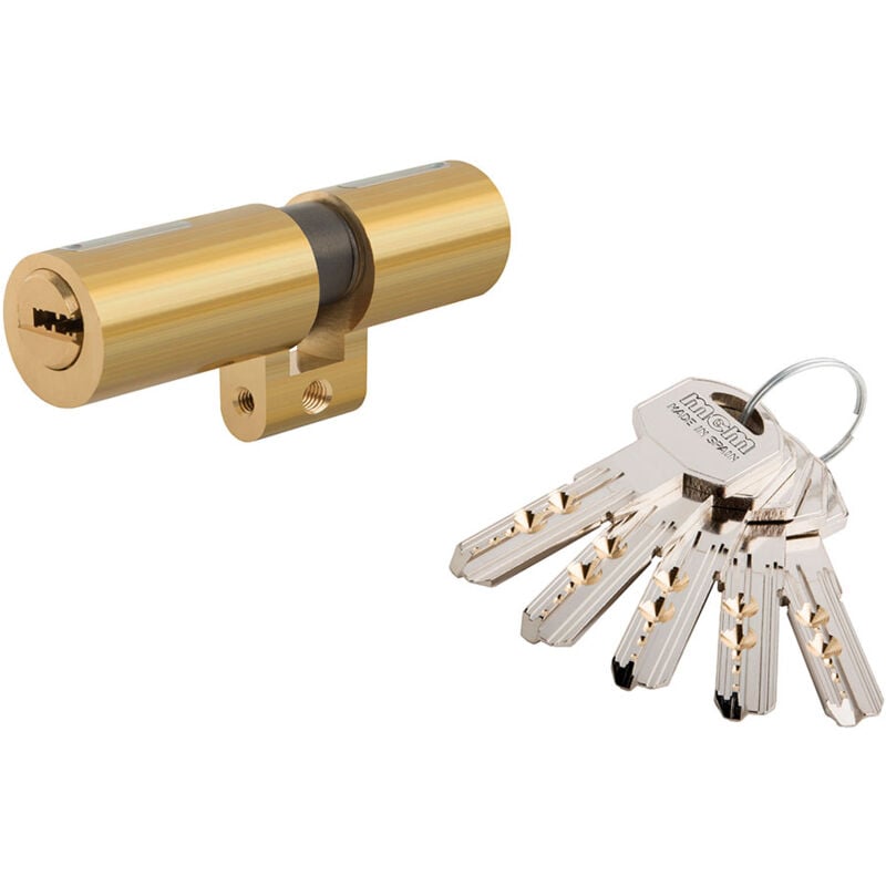 MCM Swiss Profile Sicherheitszylinder 33-33 Messing SP:33-33