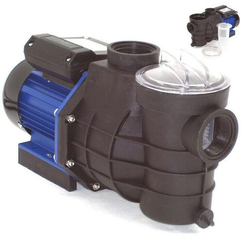 Schwimmbadpumpe Umwälzpumpe Poolpumpe 1100W Filterpumpe Pumpe 57401 Wasserpumpe