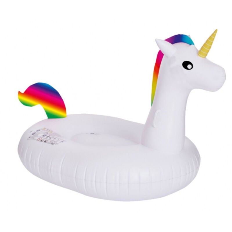 Happy People - Einhorn Luftmatratze Aufblastier Schwimmtier Schwimminsel Badetier
