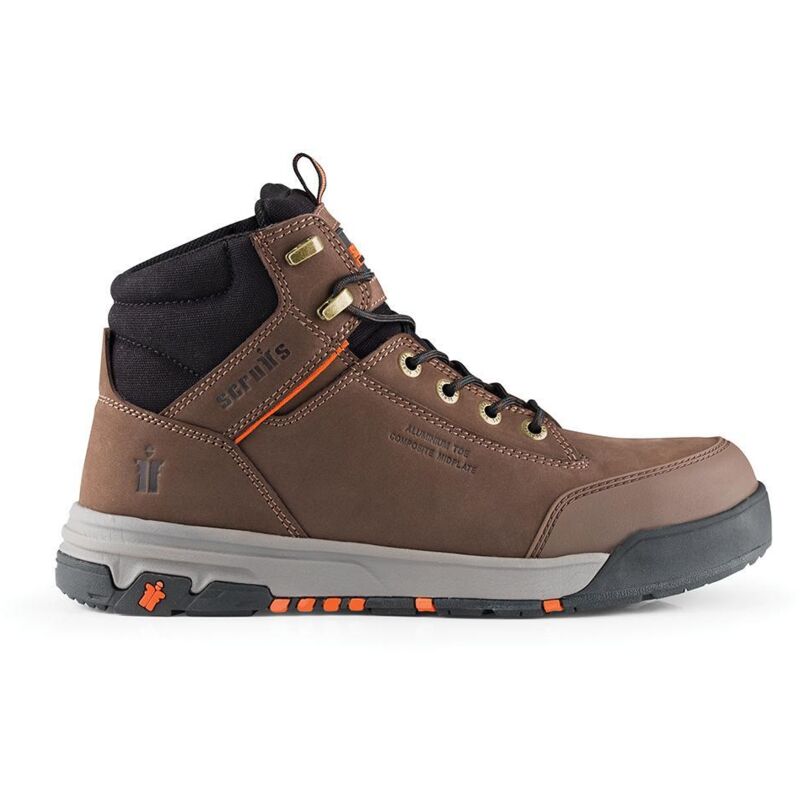 Switchback 3 Premium Sicherheitsschuhe S3 Dunkelbraun 44 - Scruffs