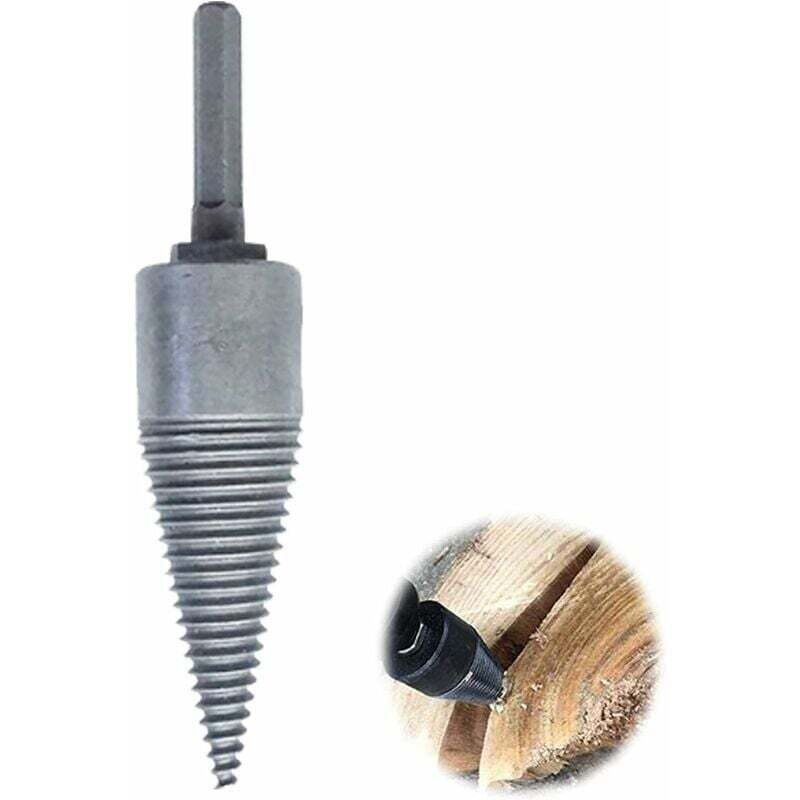 Sechskant-Holzspalter, robuster Holzspalter, Hochgeschwindigkeits-Torsionsbohrer für die Holzbearbeitung, Holzspaltschraube, Holzspaltwerkzeug für