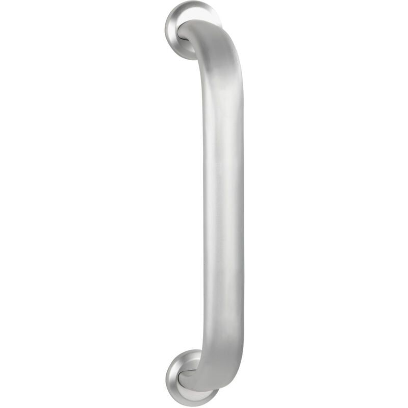 Wandhaltegriff Secura Premium 43 cm, bis 120 kg belastbar, Silber matt, Aluminium silber matt - silber matt - Wenko