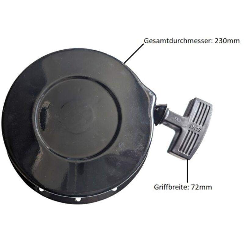 Seilzugstarter Starter Anlasser Anwerfereinheit für Stromerzeuger uvm.