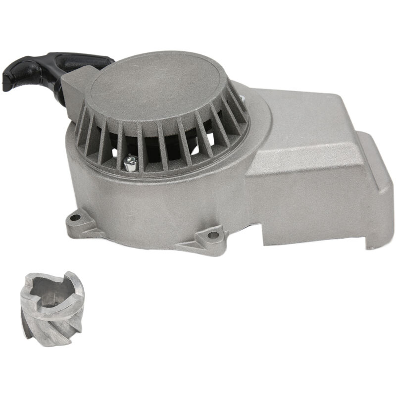 Seilzugstarter, zuverlässiger, korrosionsbeständiger Seilzugstarter aus Aluminiumlegierung für 2-Takt 47cc 49cc Pocket Bike Mini Bike Dirt Bike.