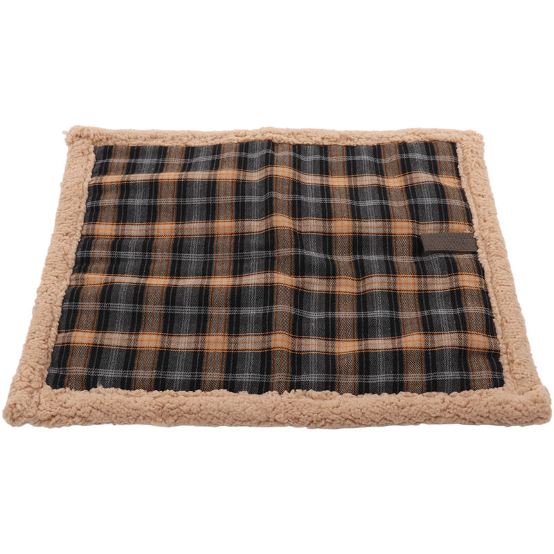Selbsterwärmende Thermomatte für Haustiere, weiche und warme Lammwolle, waschbar für Haustiere, Hunde und Katzen