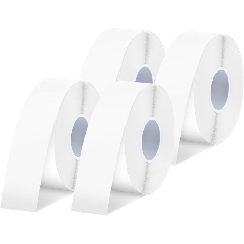 Selbstklebende Etiketten, thermische wasserdichte Etiketten, geeignet für Home Office und Schule, kompatibel mit E10/E16-Etikettendrucker, 15 mm x 4