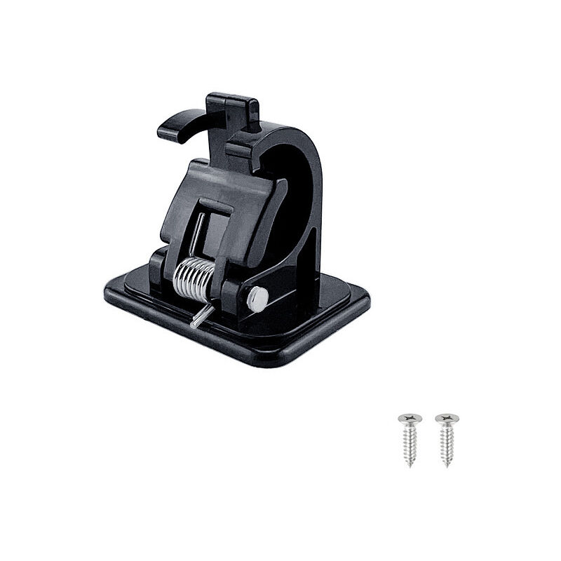 Tonchean - Selbstklebende Gardinenstangenhaken, Packung ohne Bohren, Gardinenstangenhalter ohne Bohren, Gardinenstangenhalter für Vorhänge oder