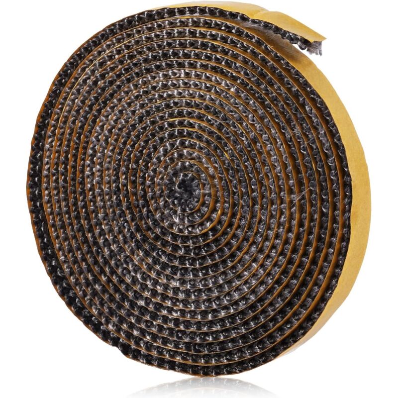 Selbstklebende Kaminfugen, 3 mm x 1 cm x 3 m Glasfaser-Dichtungsband Flachdichtung für Kaminöfen, Dichtung für Kamin-Insert für Kaminöfen