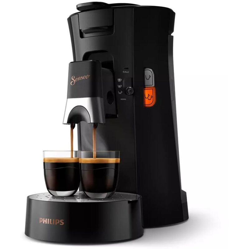 Kaffeemaschine Senseo Select 15,5 x 31 x 31 cm (b x h x t) Pad-System 1.450W inkl. Padhalter für 1 Tasse Padhalter für 2 Tassen