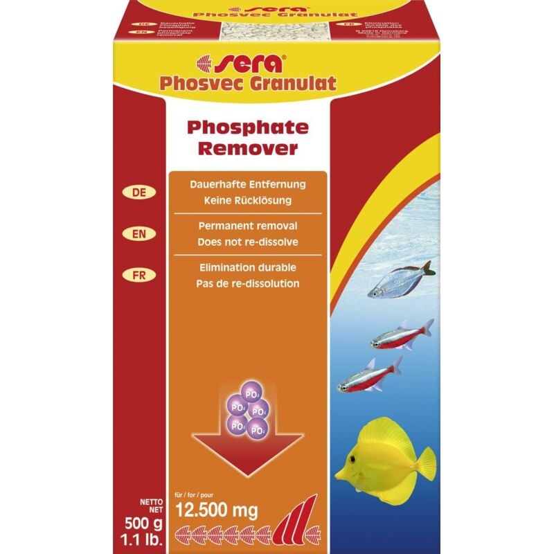Sera Aquariumfiltermedium Phosvec Granulat 500 g Aquariumfilter