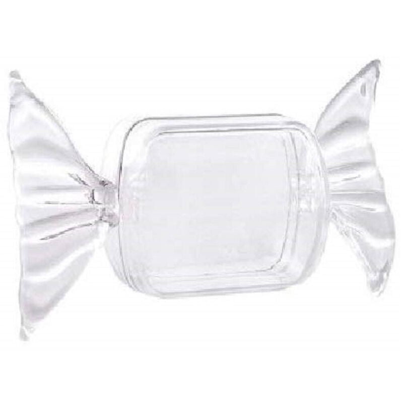 Trade Shop Traesio - Trade Shop - set 15 stück party-geschenke party-geschenke süssigkeiten plexiglas 6X3,5 cm konfetti-halter geburtstag -