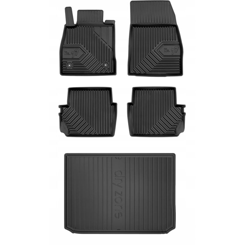 SET 77 Fußmatten und Fußmatten Ford Puma ab 2019-