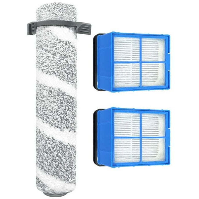 Set Akku-Staubsauger-Reparatursets, geeignet als Ersatzteile für den Akku-Staubsauger Bissell 3930F/V2/3999Z (1 Walzenbürste + 2 Filter)