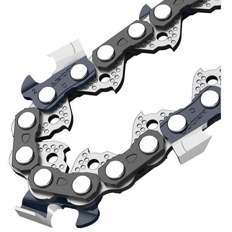 Set aus 2 Ketten mit je 57 Gliedern für Kettensägen, 40 cm (16 Zoll) Führungsschiene - Führungsschiene und Kette für Kettensägen