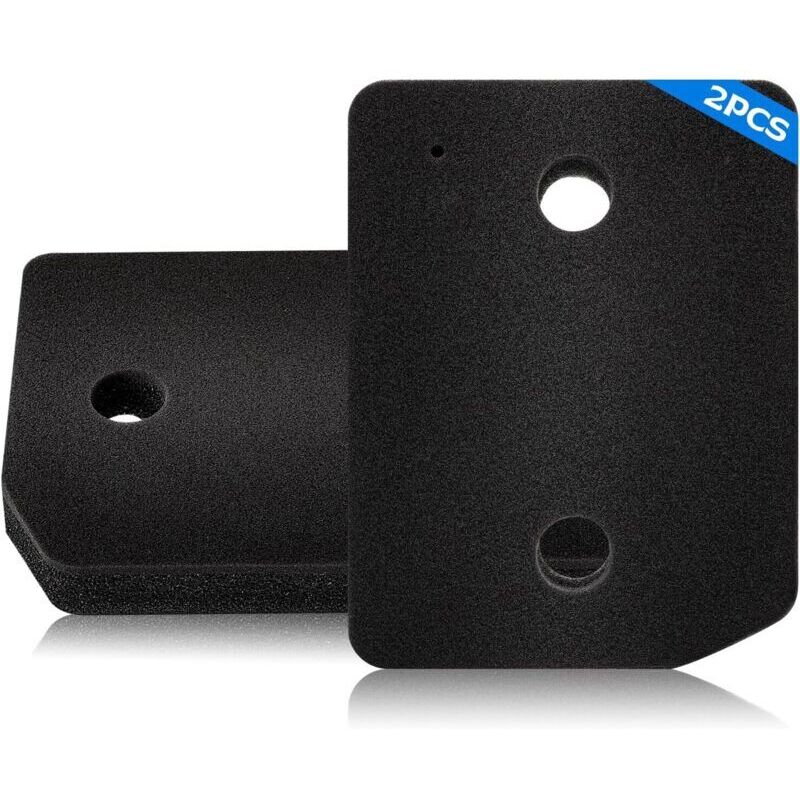 Set mit 2 Basisfiltern für Miele T1 Wäschetrockner, für Miele Wäschetrocknerfilter 9164761, Ersatzteil für Schwammfilter