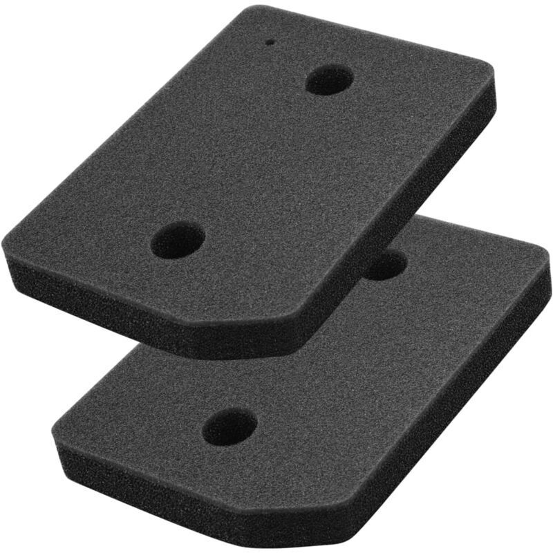 Set mit 2 Filtern für Miele T1 Wäschetrockner - Basis-Trocknerfilter - 9164761 - Ersatzteil - Schwamm - Zubehör für Miele Wärmepumpen-Wäschetrockner