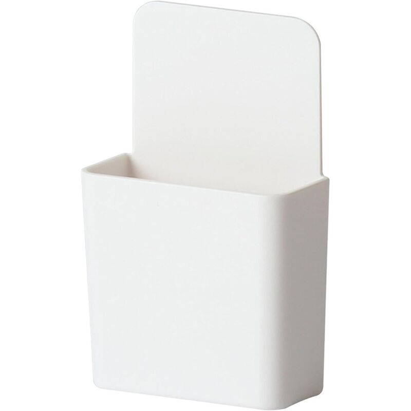 Set mit 2 selbstklebenden Wandhalterungen – Fernbedienung – Multimedia-Aufbewahrung/Ladefunktion – Box