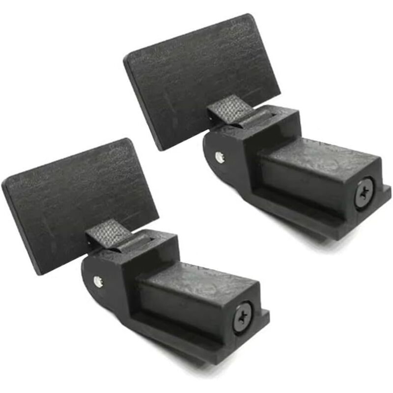 Set mit 2 staubdichten Kunststoffscharnieren für den Plattenspieler AT LP120 und die kompatiblen Plattenspieler LP60X, LP5, LP3, LP70X und LP140