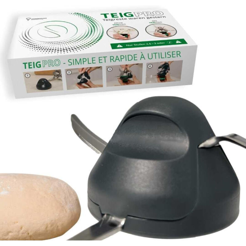 Set mit 2 Thermomix Zubehörteilen Teig Pro Staubmesser, schützt die Messer des Thermomix TM6 und TM5 vor Teigresten und Schmutz.
