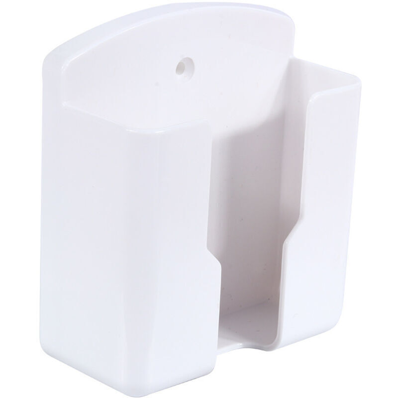 Set mit 2 Universalfernbedienungen zur Wandmontage, selbstklebende Aufbewahrungsbox für Fernbedienung, Klimaanlage, Fernseher, Telefon, Stereoanlage,