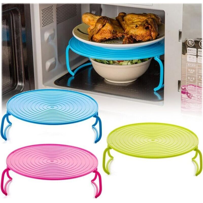 Set mit 3 faltbaren Mikrowellenschalen – Vielseitiges Küchenzubehör für Mikrowelle, Kühlschrank und Mikrowellenherd